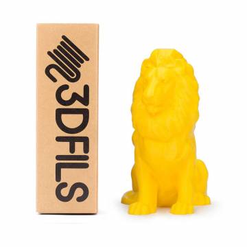 leon 3d filamento pla 1.75 amarillo